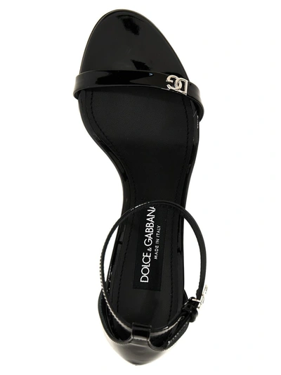 Shop Dolce & Gabbana 'keira' Sandals In Black