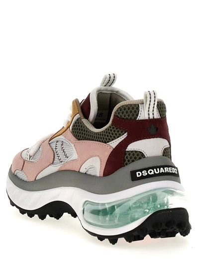 Shop Dsquared2 'bubble' Sneakers In Multicolor