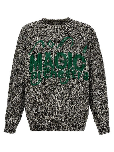 Shop Jil Sander 'magic Orchestra' Sweater In Multicolor