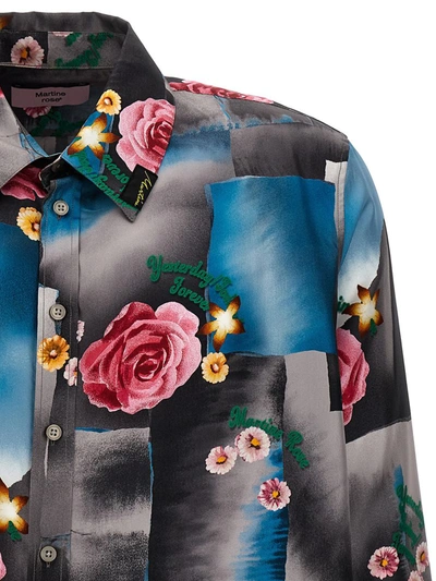 Shop Martine Rose 'today Floral' Shirt In Multicolor