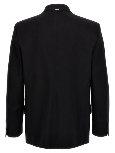 Shop Msgm 'handsome' Blazer In Black