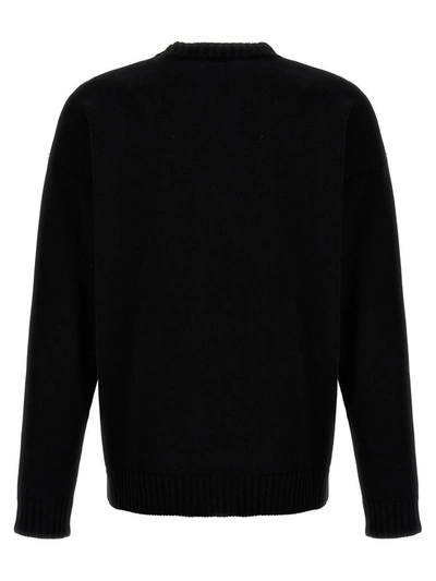 Shop Msgm 'margherita' Sweater In Black