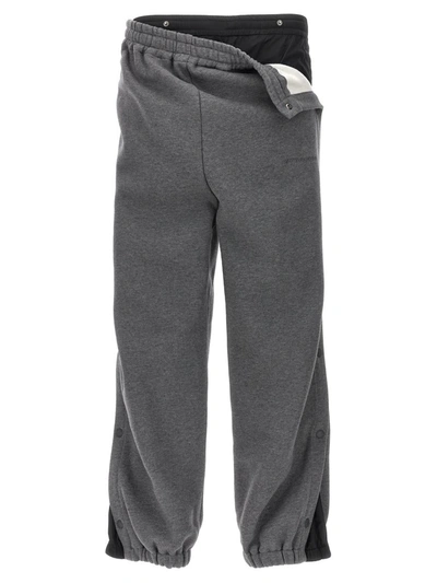 Shop Y/project 'snap Off Track' Joggers In Gray