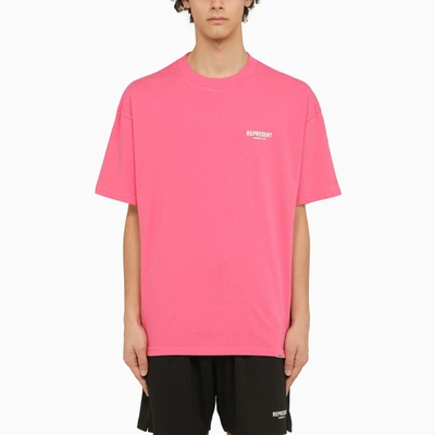 Shop Represent Owners Club Crewneck Bubble Pink T-shirt