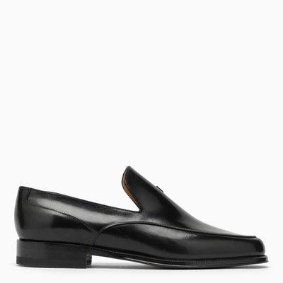 Shop The Row | Black Leather Enzo Loafer