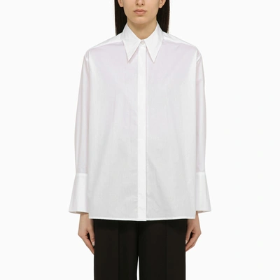 Shop Ivy & Oak Ivy Oak | White Elvie Cotton Shirt