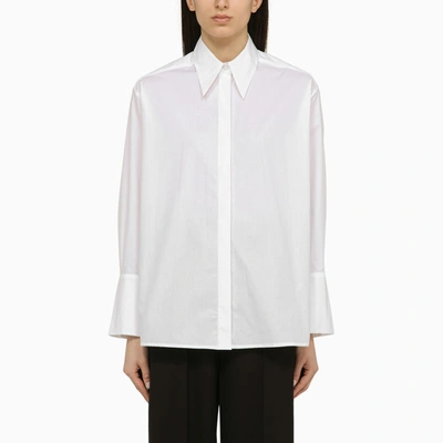 Shop Ivy & Oak Ivy Oak White Elvie Cotton Shirt