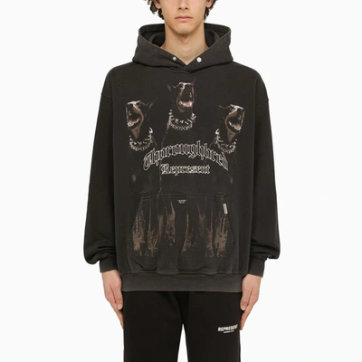 Shop Represent | Thoroughbred Hoodie Sweatshirt In Black