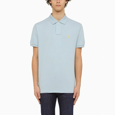 Shop Polo Ralph Lauren | Alpine Blue Piqué Polo Shirt With Logo