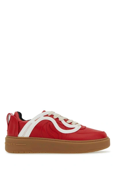 Shop Stella Mccartney Sneakers In Red