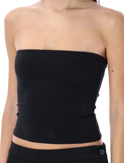 Shop Wardrobe.nyc Tube Top In Black