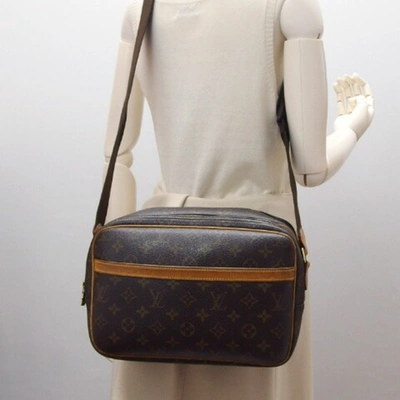 Pre-owned Louis Vuitton Brown Canvas Shopper Bag ()