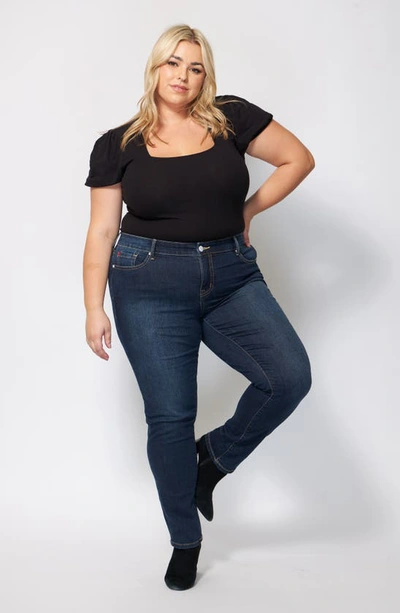 Slink Jeans Mid Rise Boyfriend Jeans In Livia