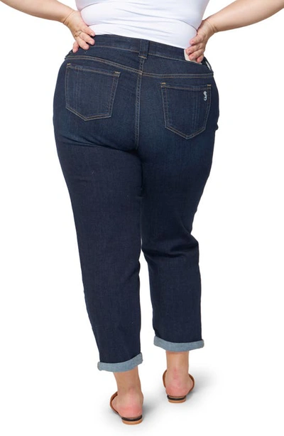 Slink Jeans Rolled Cuff Jeans In Amber