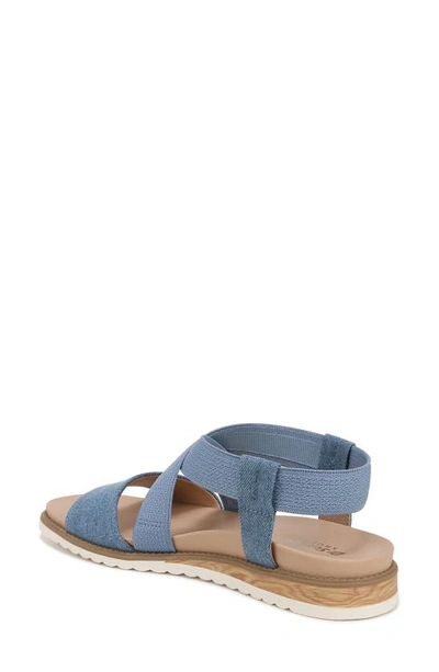 Shop Dr. Scholl's Islander Sandal In Blue Denim