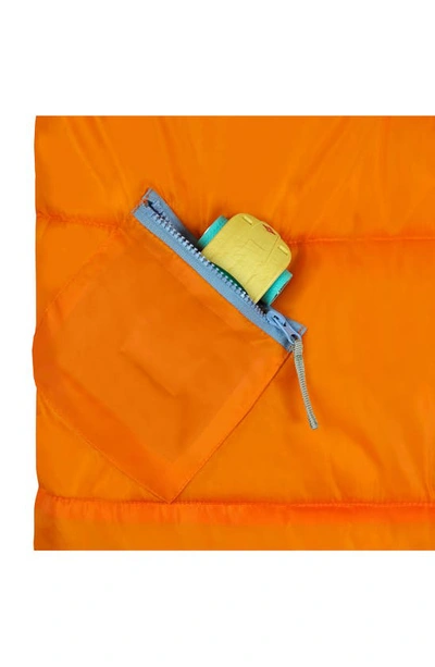 Mimish Kids' Sleep-n-pack Glow In Tangelo