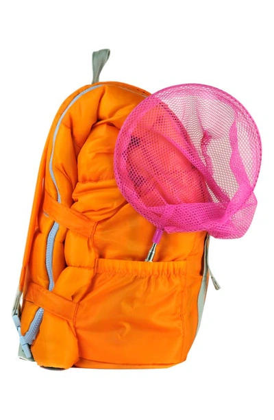 Mimish Kids' Sleep-n-pack Glow In Tangelo