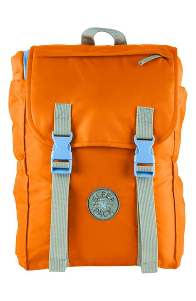 Mimish Kids' Sleep-n-pack Glow In Tangelo