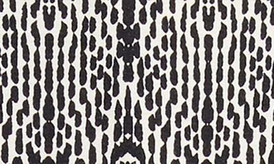 Shop Masai Copenhagen Gusa Abstract Print Long Sleeve Dress In Black