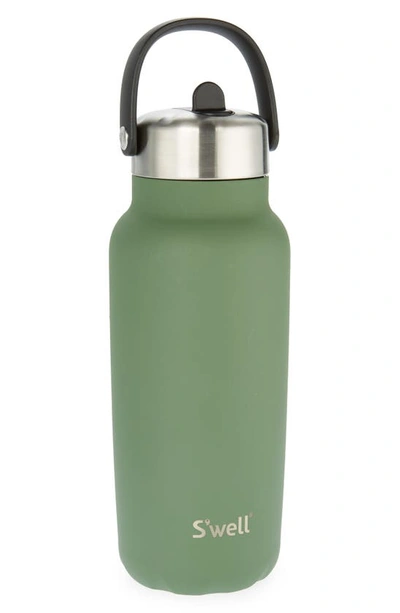 Shop S'well Explorer 32-ounce Insulated Bottle In Green Jasper