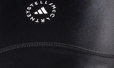 Shop Adidas By Stella Mccartney Cutout Crop Top In Black