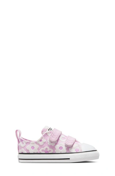 Shop Converse Kids' Chuck Taylor® All Star® 2v Sneaker In Stardust Lilac/ Grape Fizz