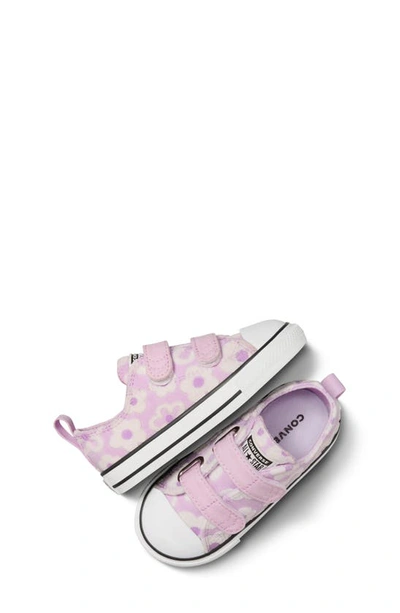 Shop Converse Kids' Chuck Taylor® All Star® 2v Sneaker In Stardust Lilac/ Grape Fizz