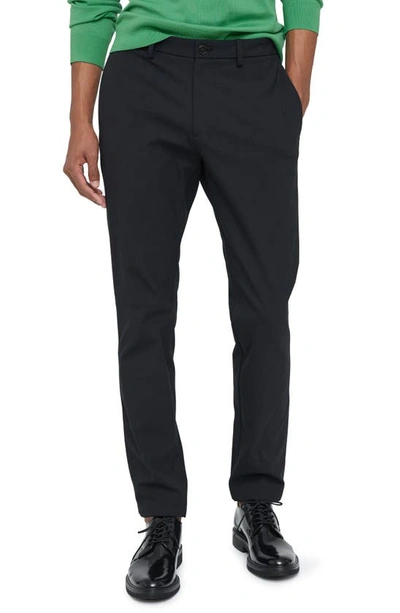 Shop Theory Zaine Stretch Pants In Black