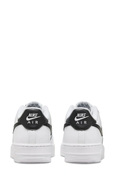 Shop Nike Kids' Air Force 1 Sneaker In White/ Black