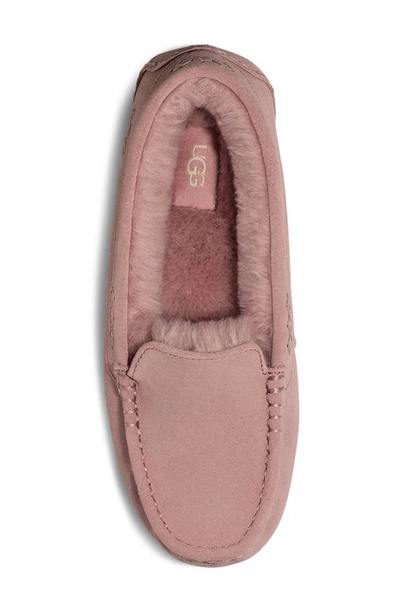 Shop Ugg Ansley Water Resistant Slipper In Lavender Shadow