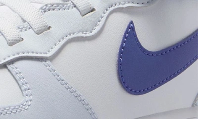 Shop Nike Air Force 1 Easyon Mid Top Sneaker In Grey/ Persian Violet/ White