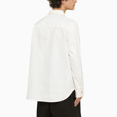 Shop Jil Sander Denim Shirt In White