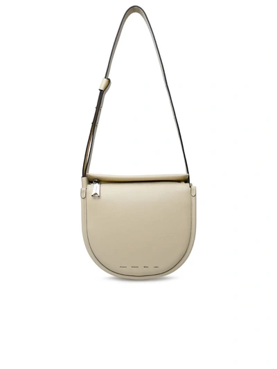 Shop Proenza Schouler White Label 'baxter' Ivory Nappa Leather Bag In Avorio