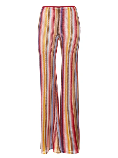 Shop Missoni Multicolor Knit Pants Multicolor
