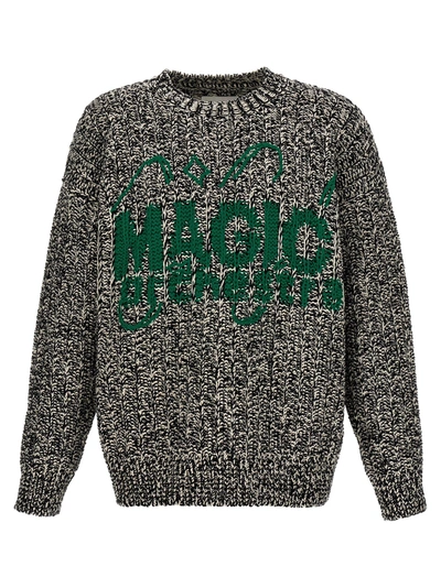Shop Jil Sander Magic Orchestra Sweater, Cardigans In Multicolor