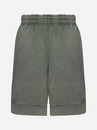 Shop Roadless Cotton Shorts In Green