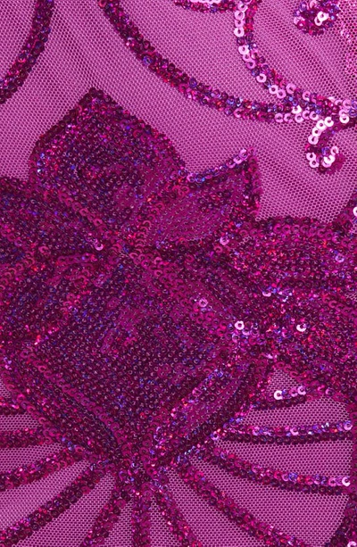 Shop Lulus Made For Magic Sequin Mermaid Gown In Shiny Magenta
