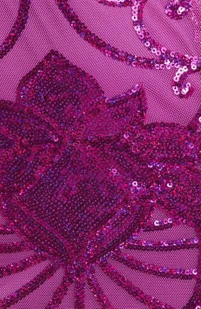 Lulus Made For Magic Magenta Sequin Mermaid Maxi Dress In Shiny Magenta