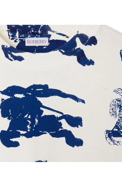 Burberry Ekd Cotton T-shirt In Multi