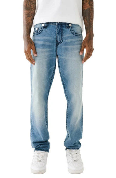 Shop True Religion Brand Jeans Geno Super T Relaxed Slim Fit Jeans In Celestial Medium Wash