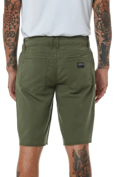 Shop Ezekiel Tinker Shorts In Military