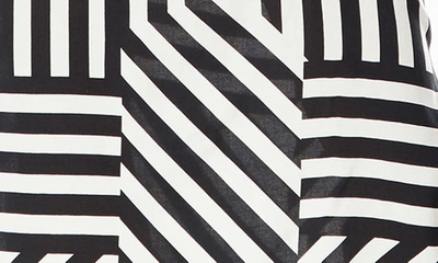 By Design Montana Challis Midi Dress In Geo Stripe