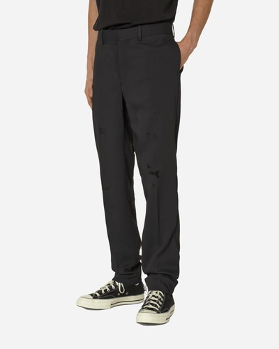 Shop Undercover Damaged Trousers In Black