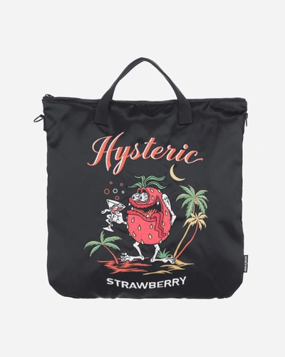 Shop Hysteric Glamour Island Sb Tote Bag In Black