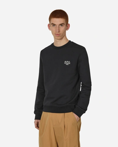 A.p.c. Straight-cut Sweatshirt In Black