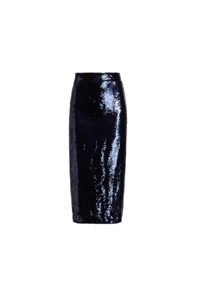 Shop Sabina Musayev Women's Kori Skirt In Dark Sapphire In Blue