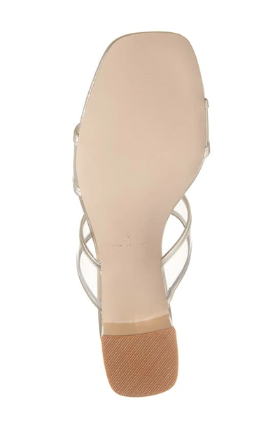 Koko + Palenki Ghost Slide Sandal In Gold Leather