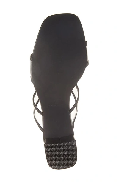 Shop Koko + Palenki Ghost Slide Sandal In Black Leather