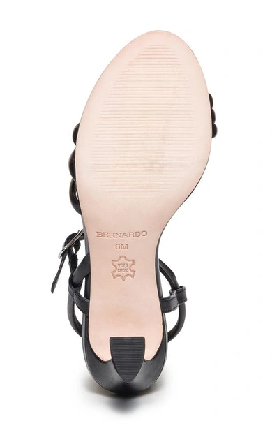 Shop Bernardo Footwear Noor Ankle Strap Sandal In Black