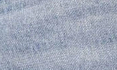 Edikted Debbie Ripped Low Rise Wide Leg Jeans In Light-blue
